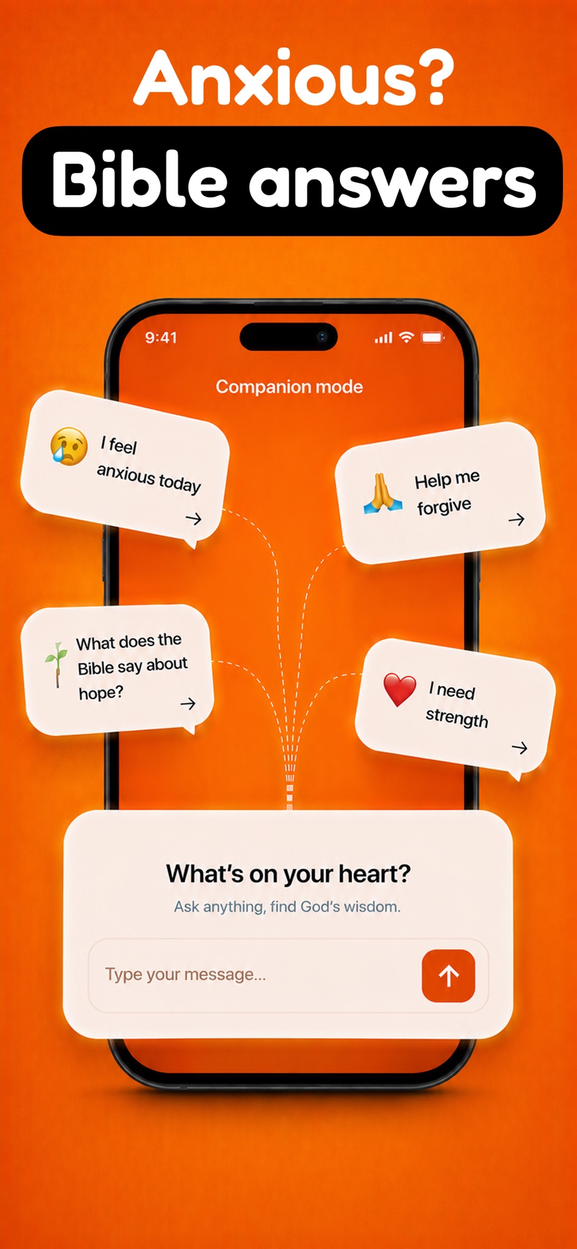Anxious? Bible answers